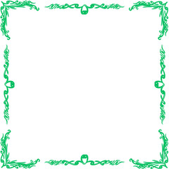 Creative and Artistic Square borders and Frames, Photo frames, Colorful Borders
