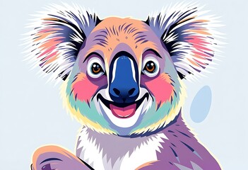 Obraz premium happy koala