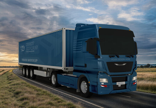 Truck Mockup 54