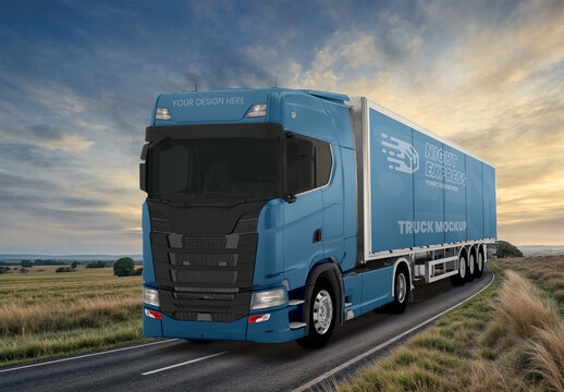 Truck Mockup 56