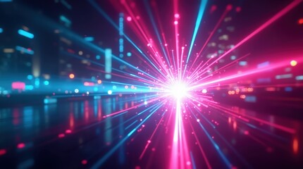 Amazing Neon City Flash 