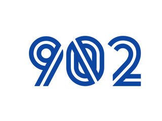 blue percent symbol