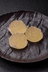 Jelly candies or homemade marmalade with different flavors