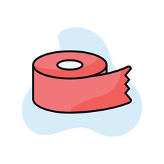 Tape stock illustration