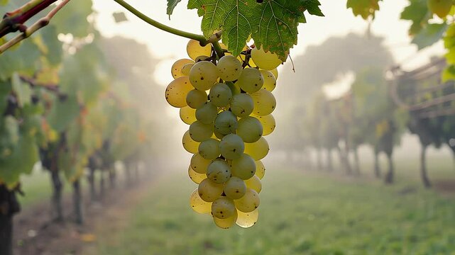 Organic Grapes with Natural Light