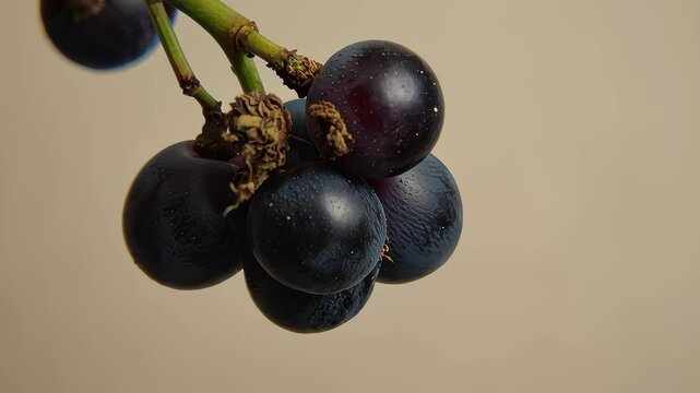 Organic Grapes with Natural Light