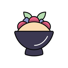 Salad  Vector icon