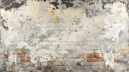 Distressed Brick Wall Texture Weathered Brick Background
