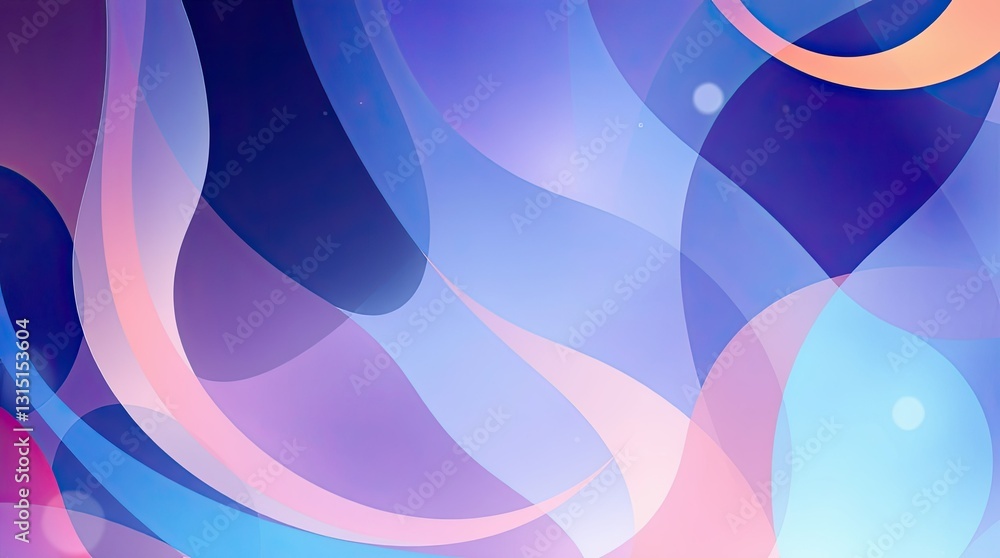 Poster this abstract background features soft colorful waves blending together in vibrant hues creating a c