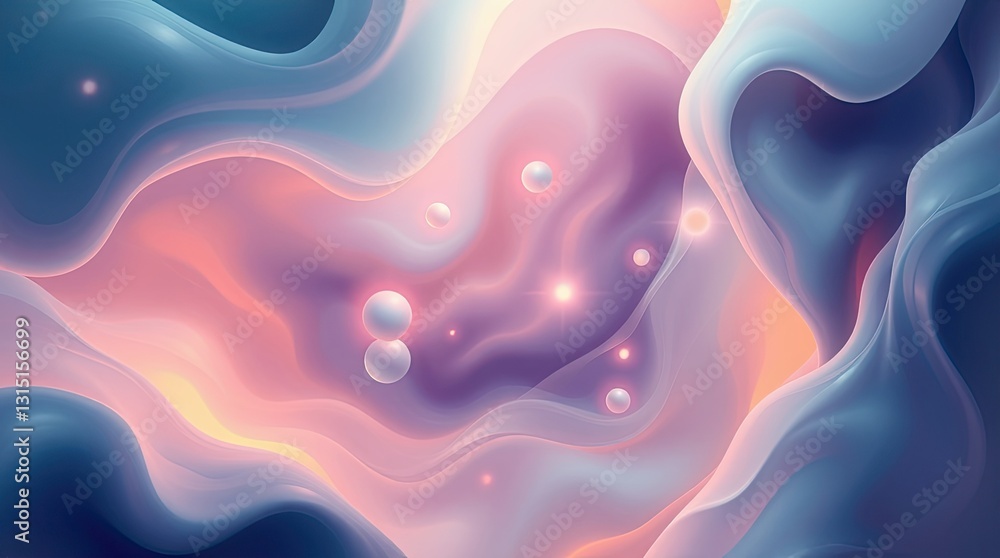Poster this beautiful abstract background features soft hues blending seamlessly enhancing creativity and p