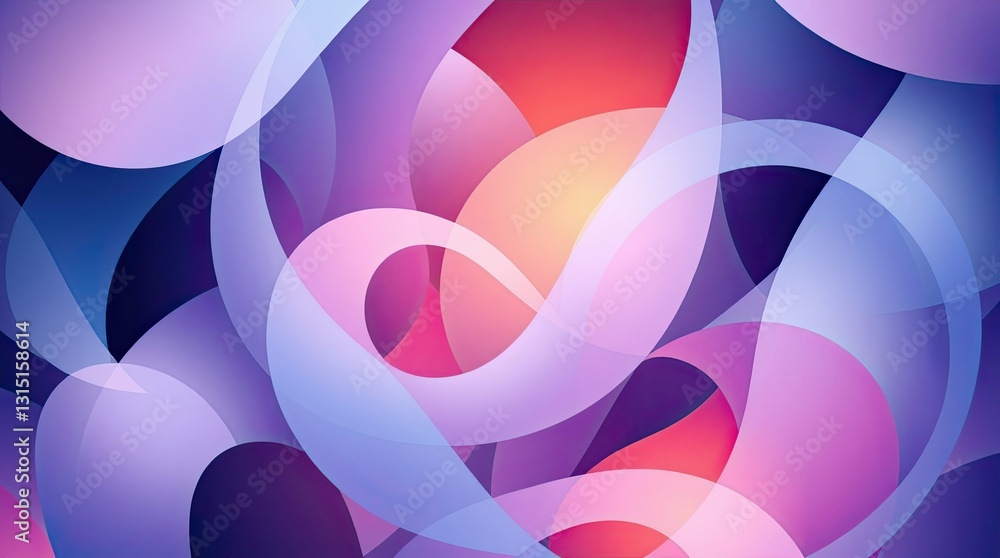 Poster a blend of soft and vibrant colors swirls together in an abstract design creating an uplifting atmos