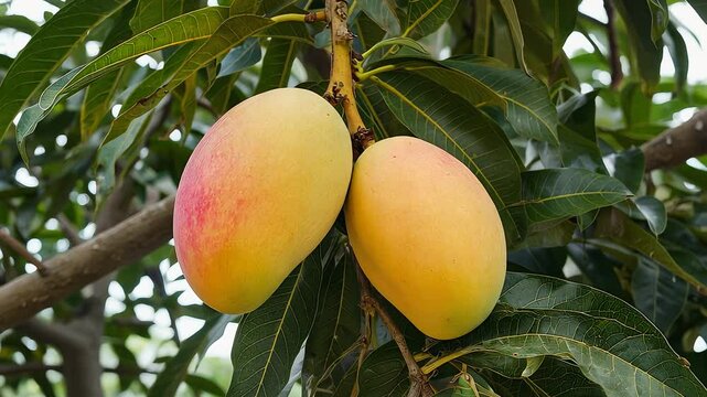 Sweet Mango with Golden Skin