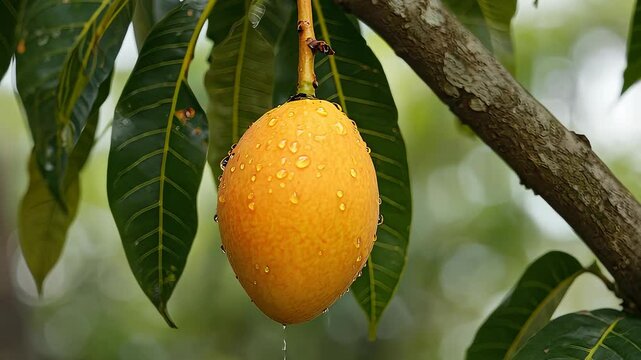 Sweet Mango with Golden Skin