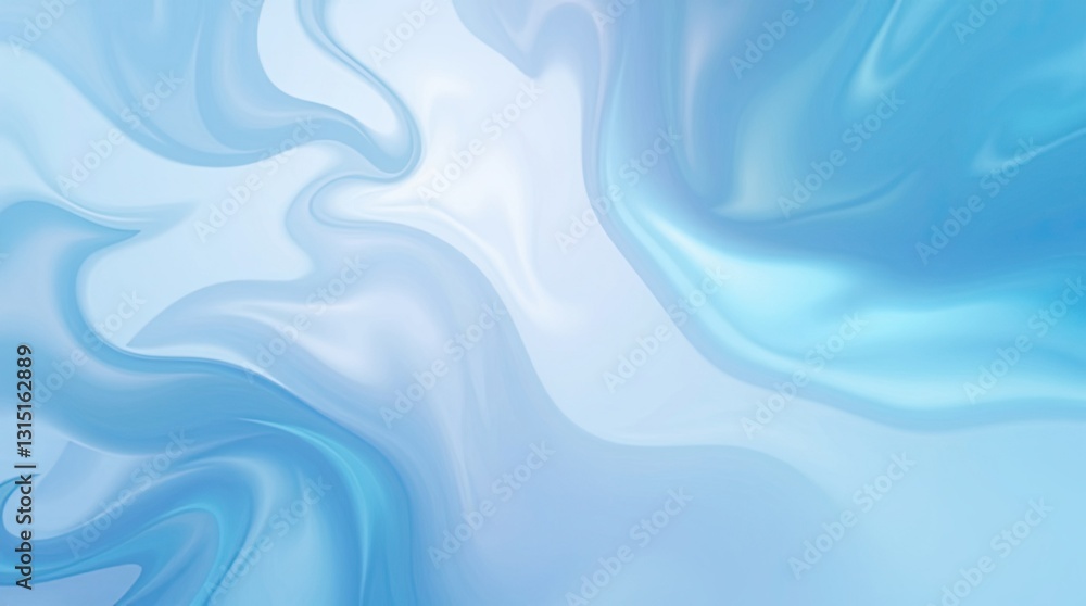 Poster this artwork features a beautiful blend of soft colors and flowing patterns that create a serene atm