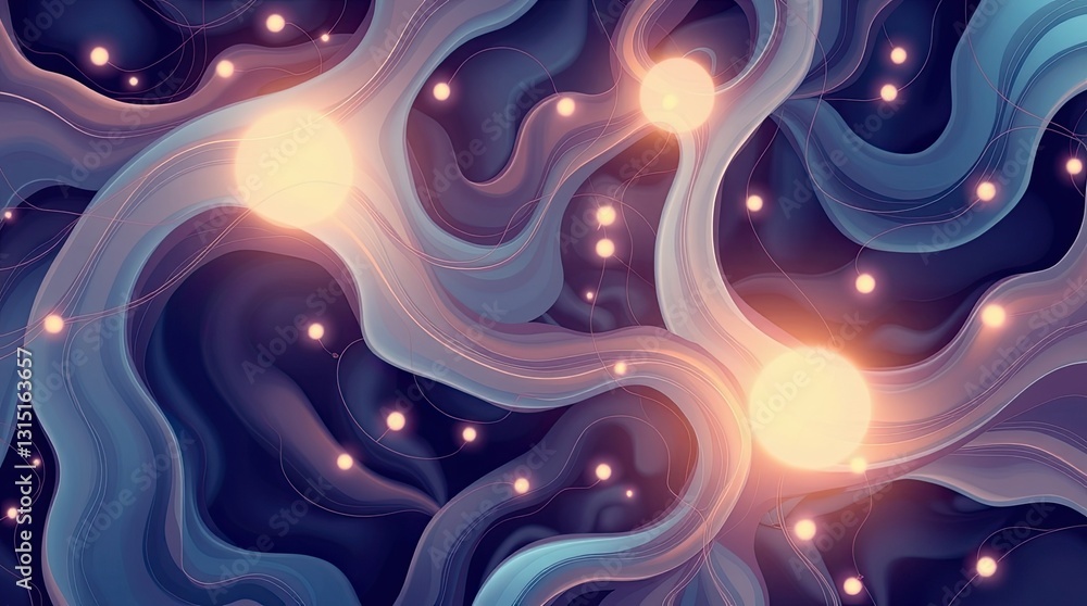 Poster an enchanting display of swirling colors and soft gradients creates a captivating abstract backgroun
