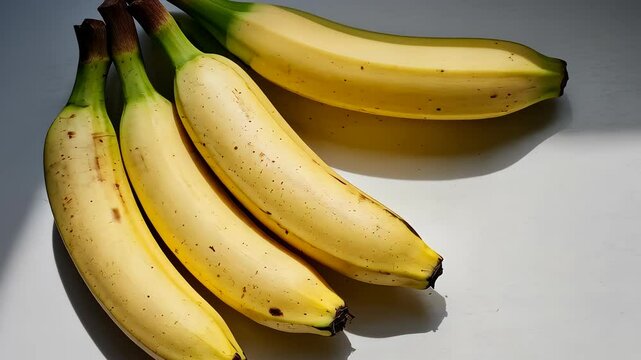 Fresh Yellow Banana Close-Up