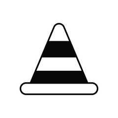 Construction Cone stock illustration