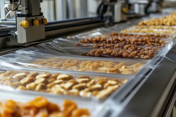 Dried Fruit Packaging Factory Production Line, Automated Food Processing
