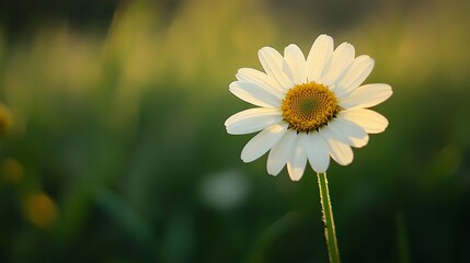 Obraz premium Beautiful Common Daisy Flower Image
