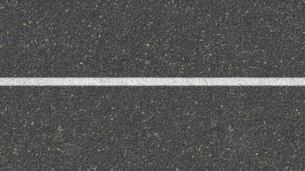 Fototapeta premium Close-up of asphalt texture with white line for road and construction concepts