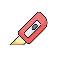 Utility Knife stock illustration