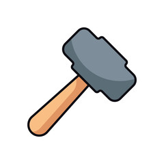 Sledgehammer stock illustration