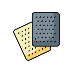 Sandpaper stock illustration