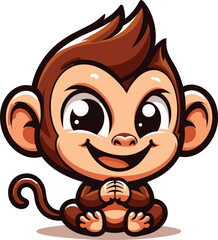 Jungle Party Decor: Monkey PNGs for Birthdays & Safari Themes 🎈🌴
