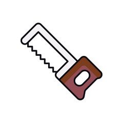 Hacksaw stock illustration
