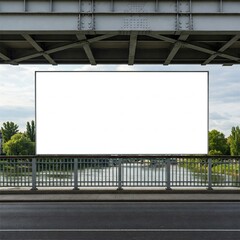 Modern Mockup Advertising Space, Big plain white screens for adverts and promotions