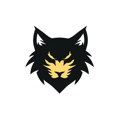 Cat logo. Cat head. Cat Head logo on white background. Vector illustration.