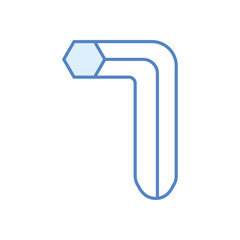 Pipe Wrench stock illustration