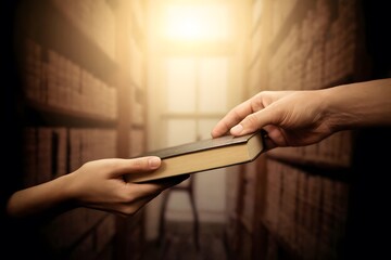 Handing Over Ancient Book Knowledge Transfer Wisdom Library