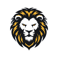 Lion logo. Lion head. Lion Head logo on white background. Vector illustration.