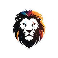 Lion logo. Lion head. Lion Head logo on white background. Vector illustration.