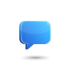 Fototapeta premium Social Media Chat Bubble Icon