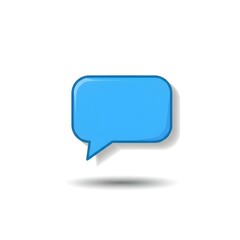 Fototapeta premium Social Media Chat Bubble Icon