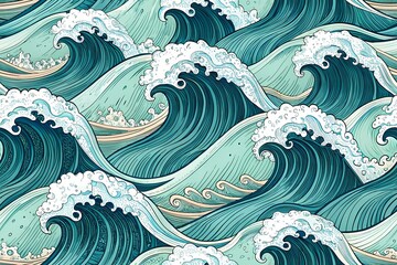 abstract seamless pattern