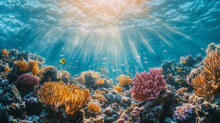 Obraz premium coral reef in the red sea