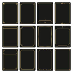 Frame template for tarot cards_01