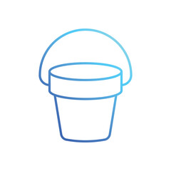 Bucket stock illustration