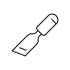 Chisel stock illustration
