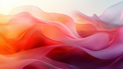 Obraz premium Creating overlapping fluid waveforms in marseille a seamless high-fidelity design experience