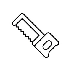 Hacksaw stock illustration