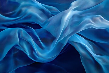 Obraz premium Stunning Blue Fabric Texture Design