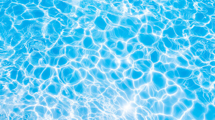 Realistic water background with detailed ripples and caustic light effects on a water surface.