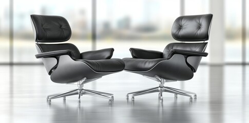 A simple boardroom table with chairs in an office meeting room or conference room