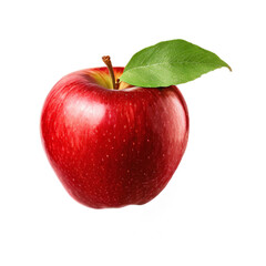 apple isolated on transparent background