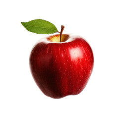 apple isolated on transparent background