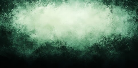 Deep Green Watercolor Background for Design